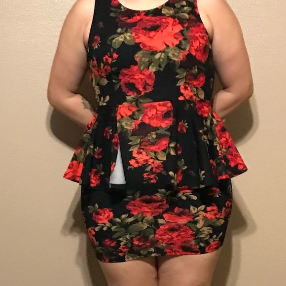 Viola Dresses & Skirts - Viola peplum dress size 1X